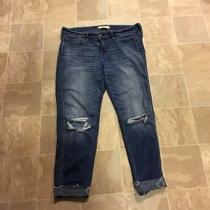 SALE straight leg distressed Jeans